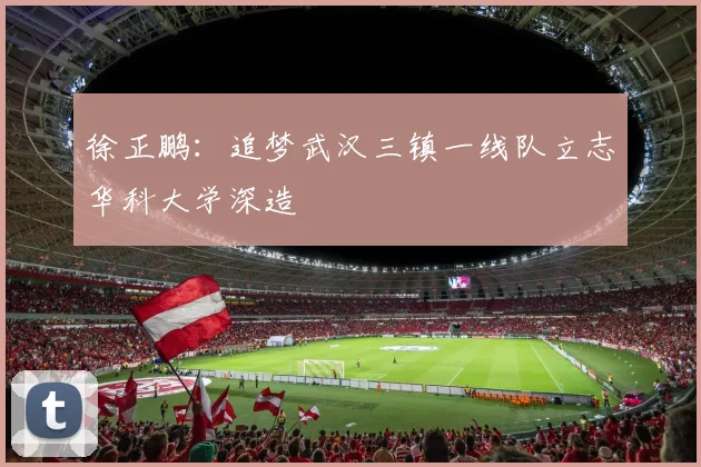 徐正鹏：追梦武汉三镇一线队立志华科大学深造